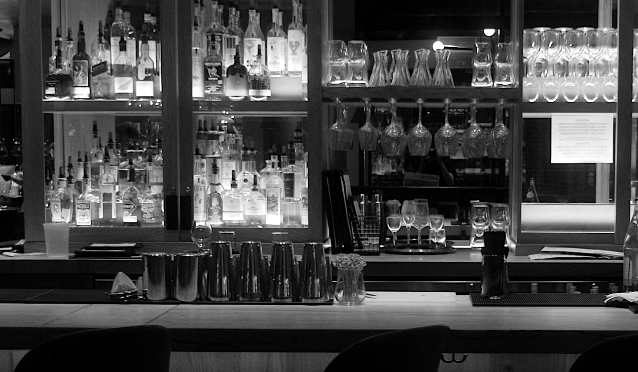 The bar at The Jemison in Mountain Brook, Al