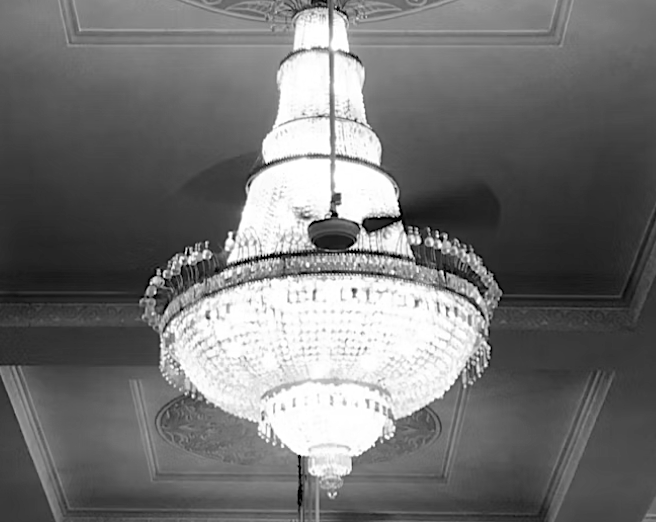 Chandelier at The Jemison in Mountain Brook, Al